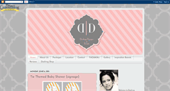 Desktop Screenshot of dashingdesignsandevents.blogspot.com