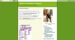 Desktop Screenshot of fernandezmusic.blogspot.com