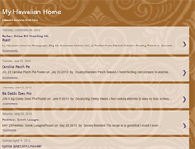 Tablet Screenshot of myhawaiianhome.blogspot.com