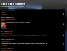 Tablet Screenshot of guachaeditora.blogspot.com