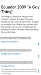 Mobile Screenshot of ecuador2009tlb.blogspot.com