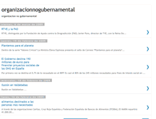 Tablet Screenshot of organizacionnogubernamental.blogspot.com