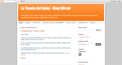 Desktop Screenshot of la-tienda-del-reloj.blogspot.com