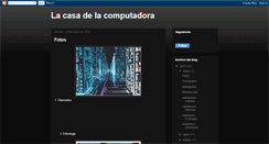 Desktop Screenshot of lacasadelacomputadora.blogspot.com