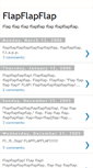 Mobile Screenshot of flapflapflap.blogspot.com