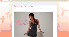 Desktop Screenshot of gaialingerie.blogspot.com