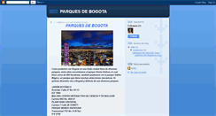 Desktop Screenshot of pedro-parquesdebogota.blogspot.com