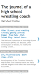 Mobile Screenshot of highschoolwrestlingcoach.blogspot.com