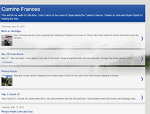 Tablet Screenshot of caminowalkabout.blogspot.com