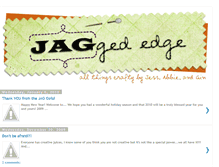 Tablet Screenshot of jaggededgeboutique.blogspot.com