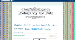 Desktop Screenshot of photography-and-faith.blogspot.com