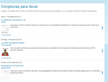 Tablet Screenshot of conjeturasparallevar.blogspot.com