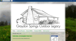 Desktop Screenshot of graydonsprings.blogspot.com