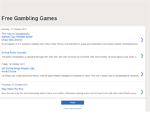 Tablet Screenshot of freegambling-games.blogspot.com