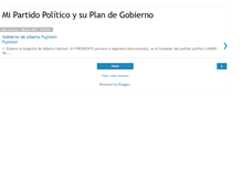 Tablet Screenshot of primerbimestrepoliticayplandegobierno.blogspot.com
