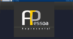 Desktop Screenshot of apessoarepresenta.blogspot.com