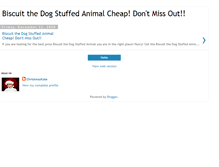 Tablet Screenshot of biscuit-the-dog-stuffed-animal.blogspot.com
