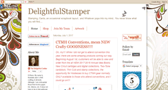 Desktop Screenshot of delightfulstamper.blogspot.com