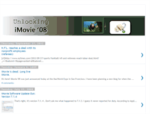 Tablet Screenshot of imovie08.blogspot.com