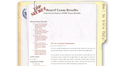 Desktop Screenshot of boardexamresults.blogspot.com