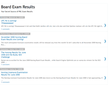 Tablet Screenshot of boardexamresults.blogspot.com