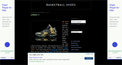 Desktop Screenshot of latestbasketballshoes.blogspot.com