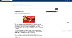 Desktop Screenshot of knowledgewoods-pmpcertification.blogspot.com