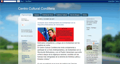 Desktop Screenshot of centroculturalcordillera.blogspot.com