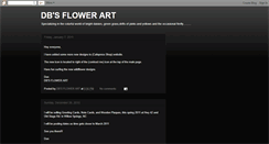 Desktop Screenshot of dbflowerartwebs.blogspot.com