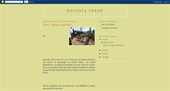 Desktop Screenshot of encostaverde.blogspot.com