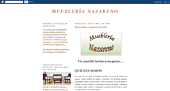Desktop Screenshot of mueblerianazareno.blogspot.com