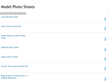 Tablet Screenshot of modelphotoshoots.blogspot.com