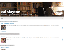 Tablet Screenshot of calslayton.blogspot.com