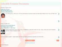 Tablet Screenshot of documentareisoladellefemmine.blogspot.com