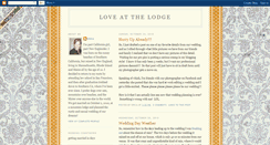Desktop Screenshot of loveatthelodge.blogspot.com