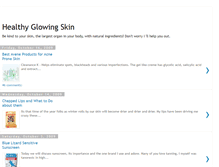 Tablet Screenshot of glowskyn.blogspot.com