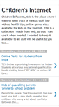 Mobile Screenshot of childrens-internet.blogspot.com