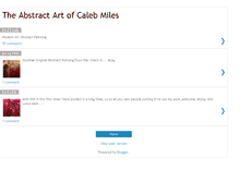Tablet Screenshot of calebmiles.blogspot.com