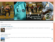 Tablet Screenshot of kamatefitness.blogspot.com