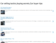 Tablet Screenshot of cardealershipsecrets.blogspot.com