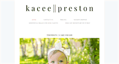 Desktop Screenshot of kaceeprestonphotography.blogspot.com