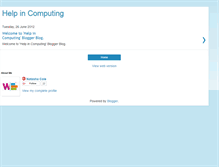 Tablet Screenshot of helpincomputing.blogspot.com