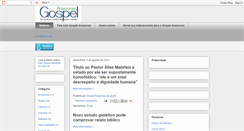 Desktop Screenshot of gospelamazonas.blogspot.com