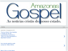 Tablet Screenshot of gospelamazonas.blogspot.com