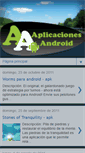 Mobile Screenshot of aplicacionesapk.blogspot.com