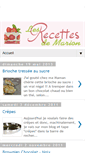 Mobile Screenshot of lesrecettesdemarion.blogspot.com