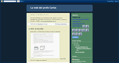 Desktop Screenshot of lawebdelprofecarlos.blogspot.com