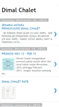Mobile Screenshot of dimal-chalet.blogspot.com