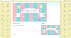 Desktop Screenshot of darlingyouaresocute.blogspot.com