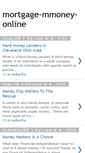 Mobile Screenshot of mortgage-mmoney-online.blogspot.com